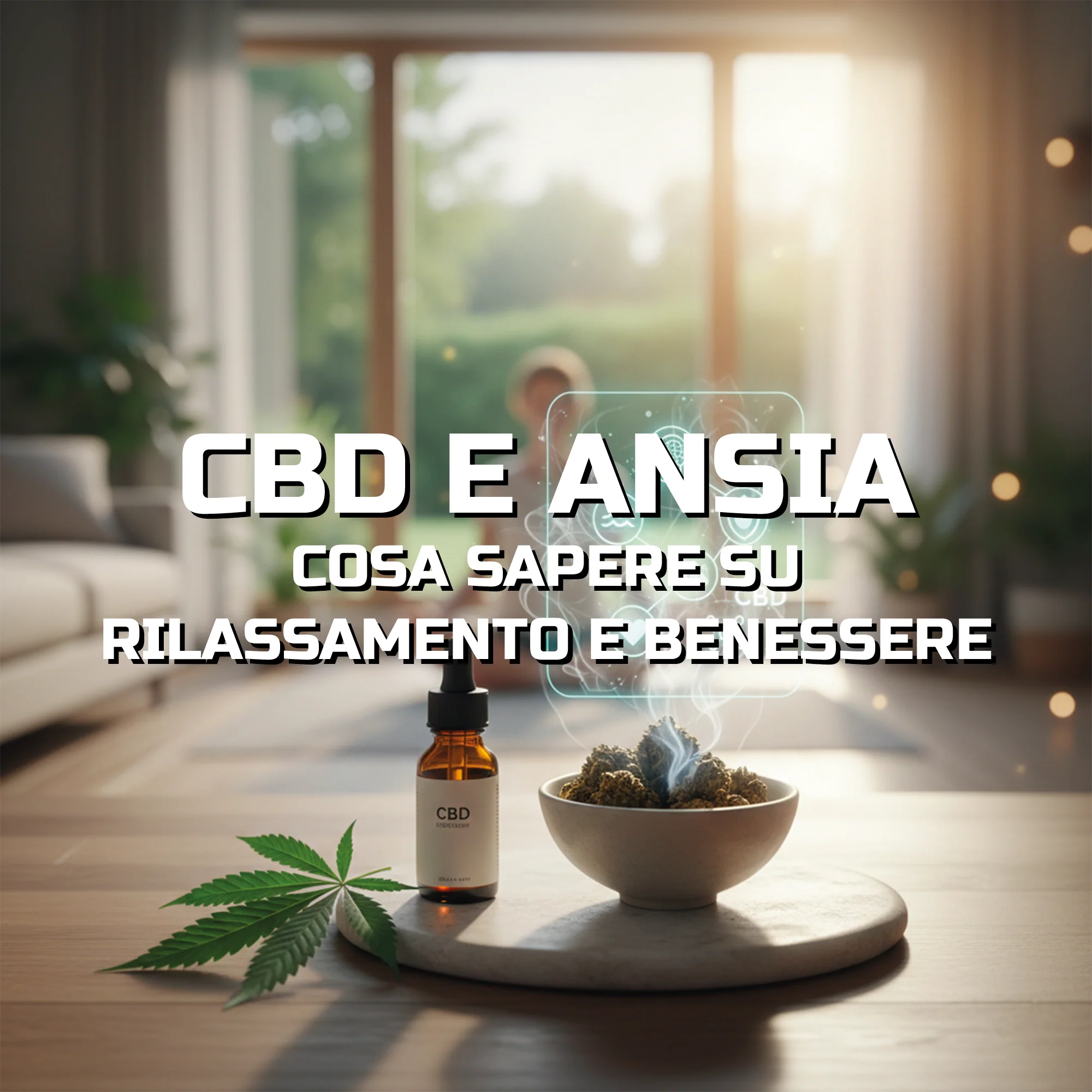 CBD e ansia: cosa sapere su rilassamento e benessere
