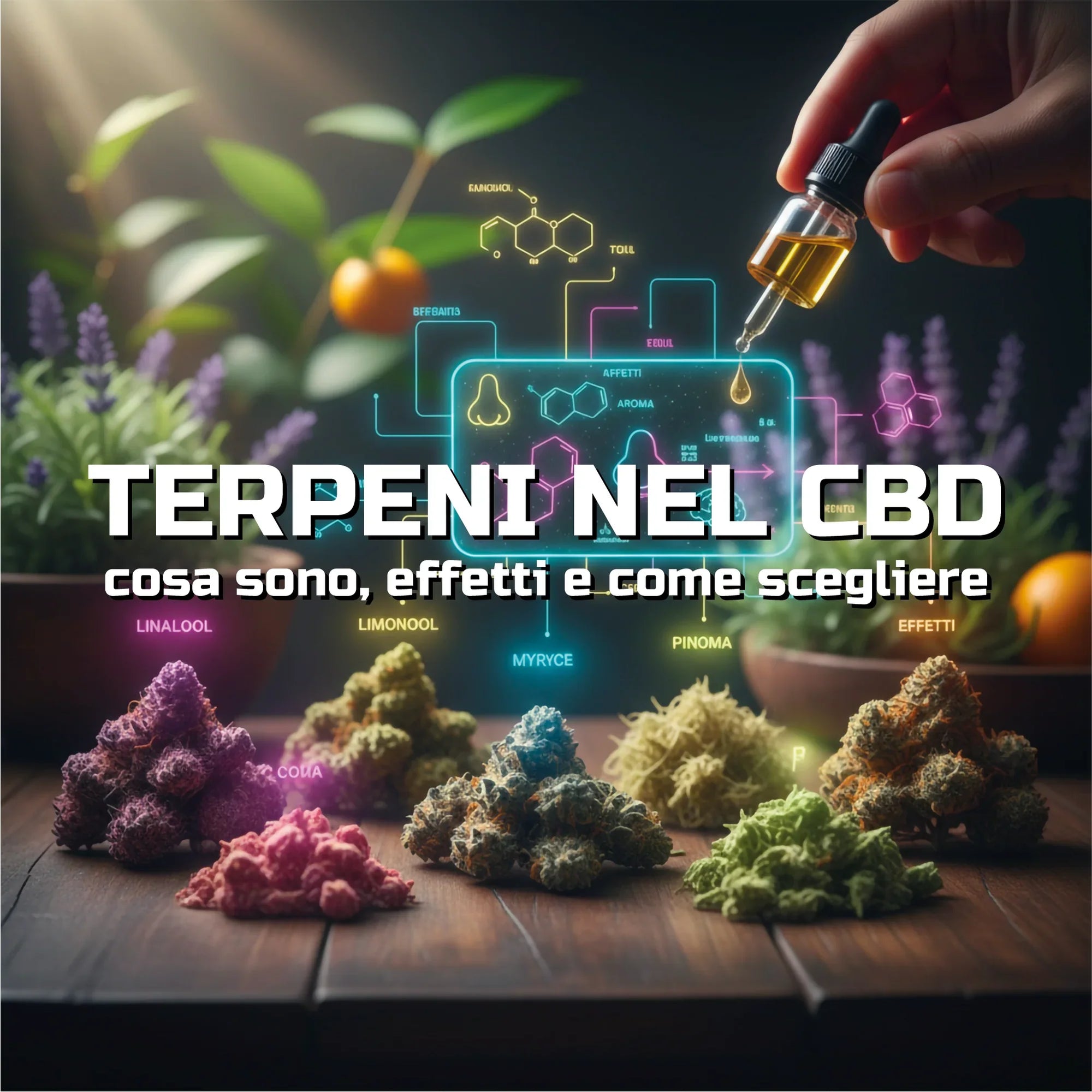 Terpeni nel CBD: cosa sono, effetti e come scegliere | PureCBD