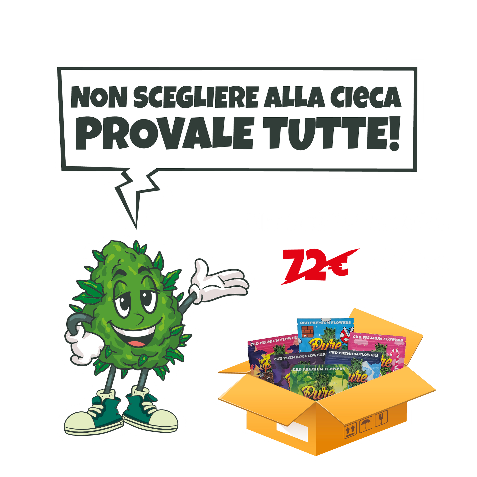 Kit Degustazione CBD - PureCBD 
