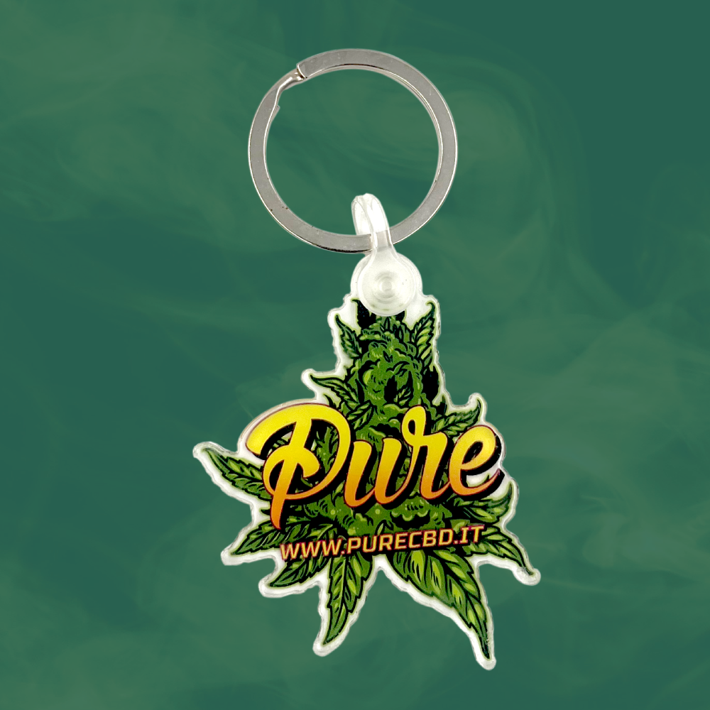 PORTACHIAVI PURECBD LOGO